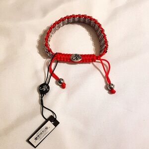 Joseph Nogucci bracelet Kismet red & silver New
